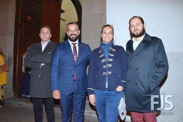Procesión religiosa de San Gregorio y actuación del humorista Maestro Florido (Foto Francisco Javier Santana y TA)